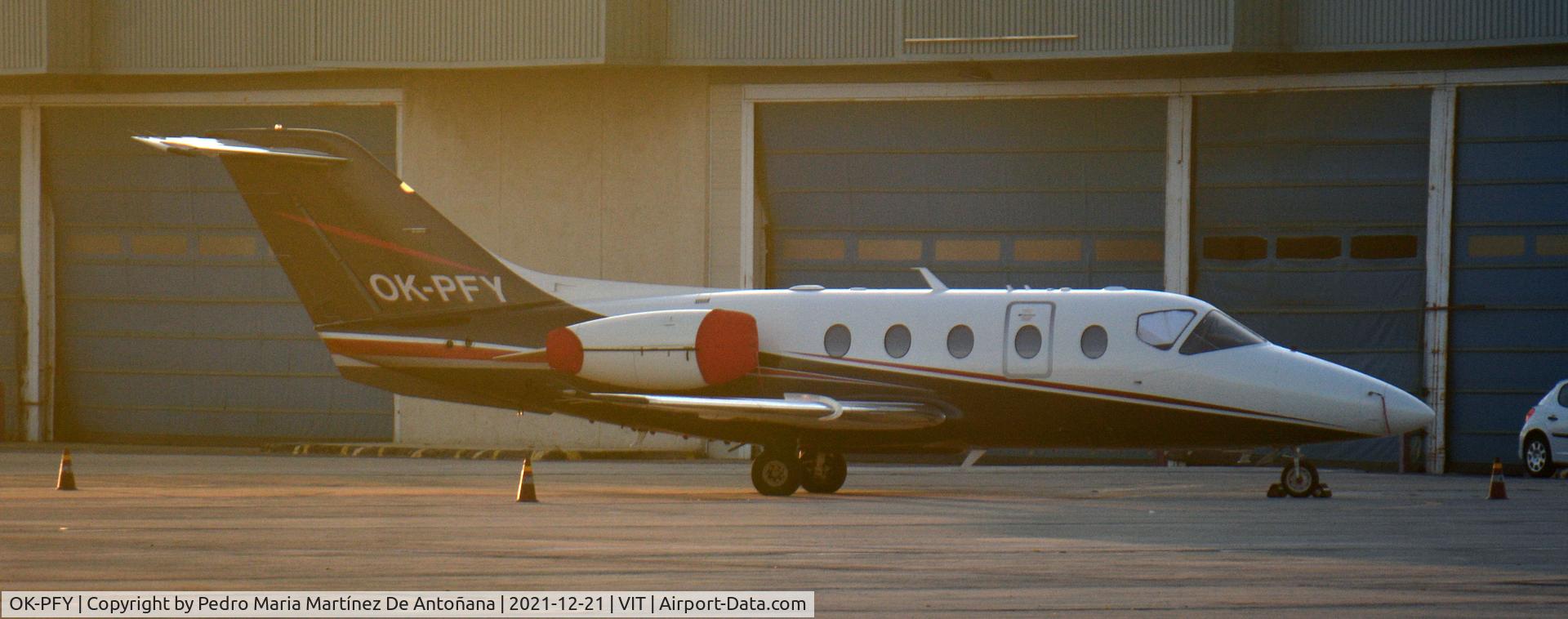 OK-PFY, Beech 400XTi Nextant Beechjet Beechjet C/N RK-368, Aeropuerto de Foronda - Vitoria-Gasteiz - Euskadi - España