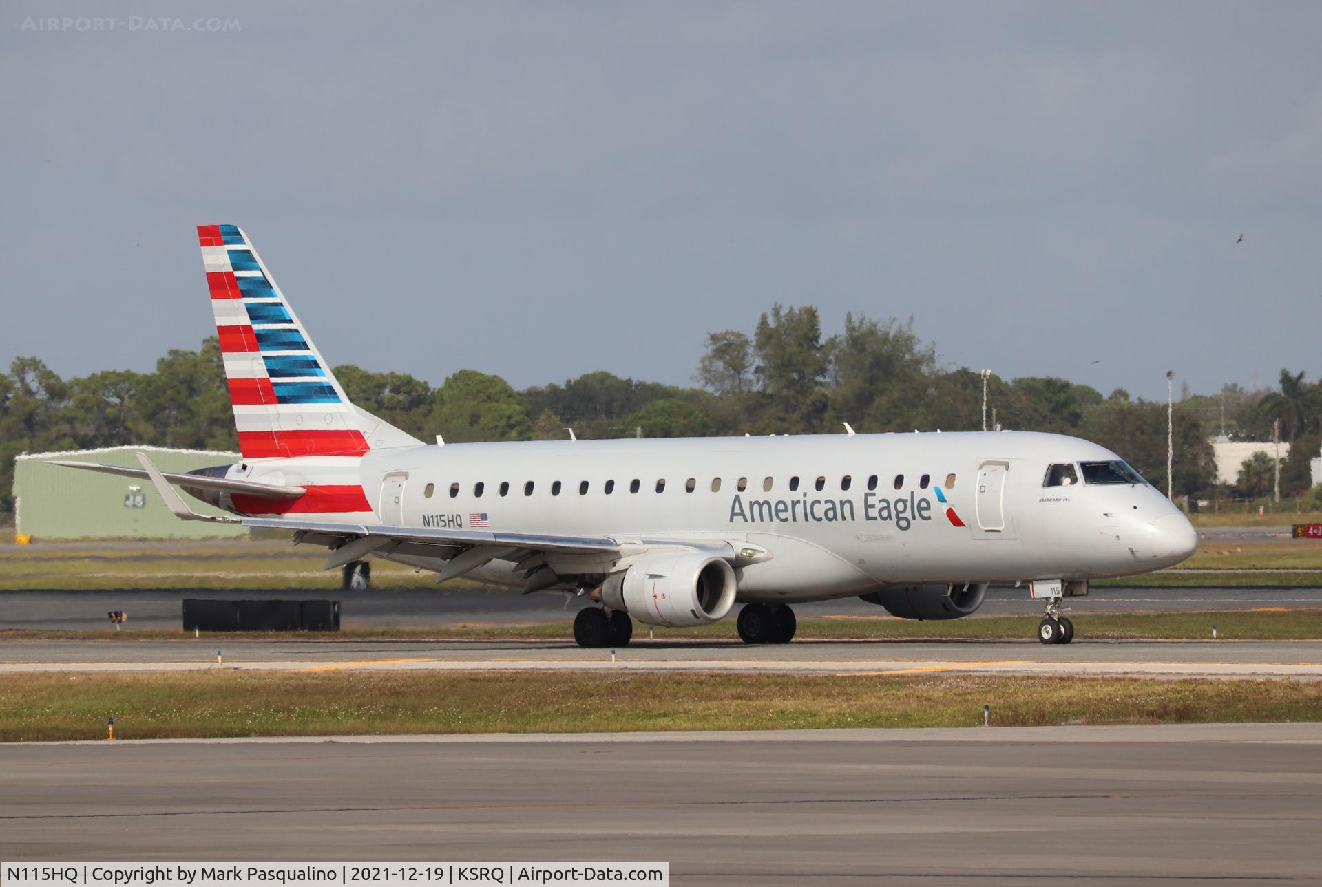 N115HQ, 2007 Embraer 175LR (ERJ-170-200LR) C/N 17000182, ERJ-170-200LR