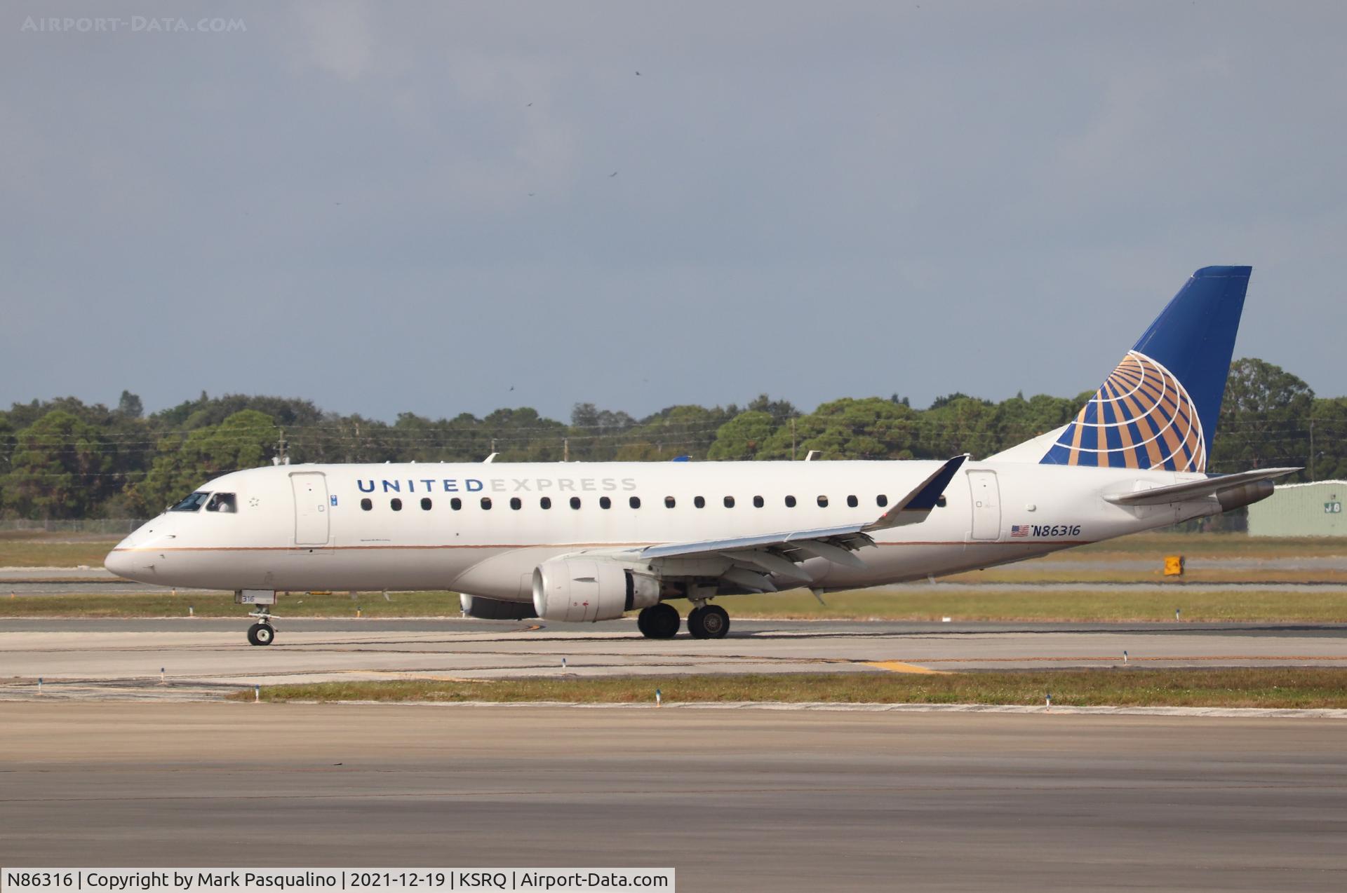 N86316, 2014 Embraer 175LR (ERJ-170-200LR) C/N 17000438, ERJ-170-200LR