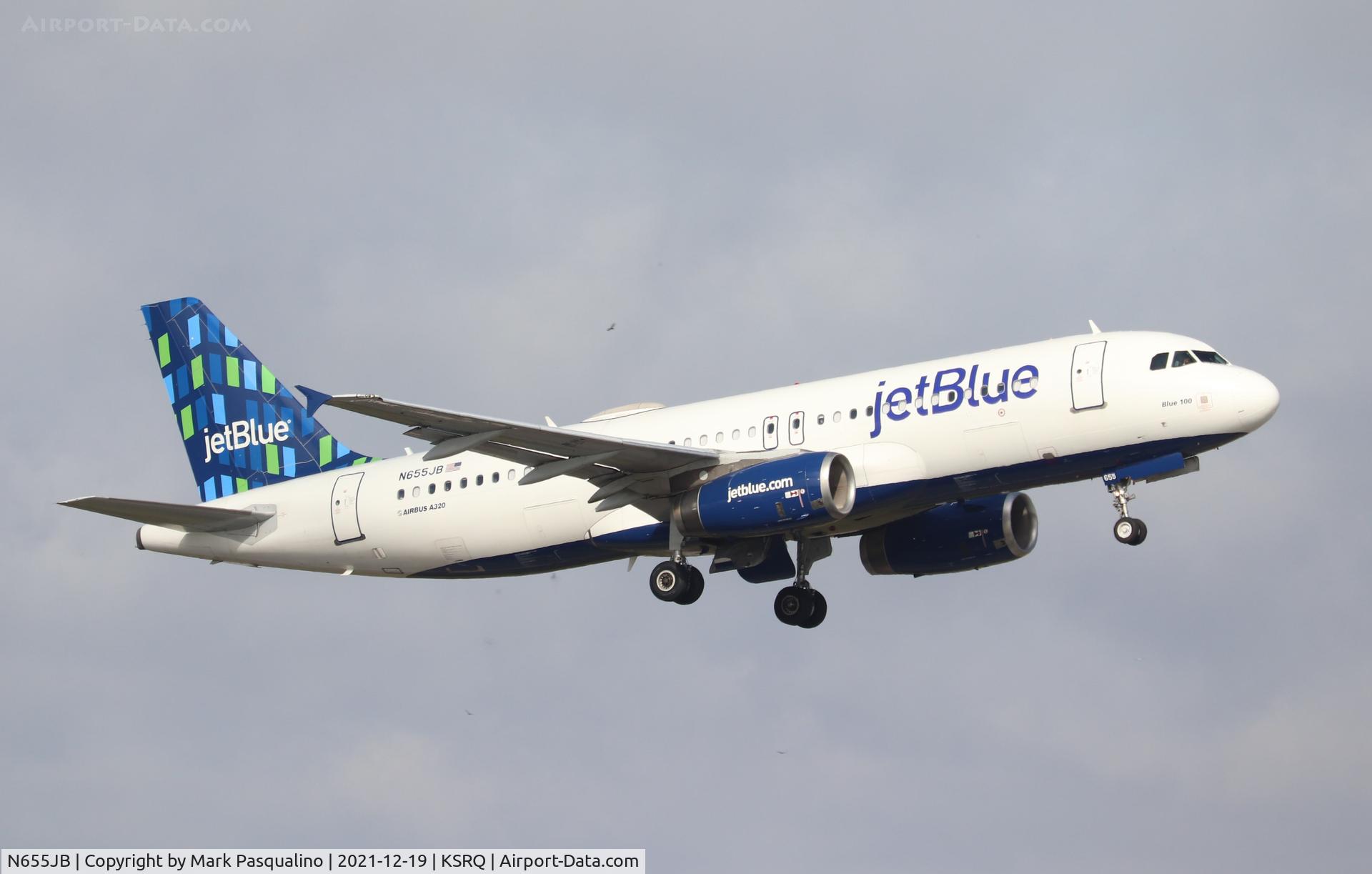 N655JB, 2007 Airbus A320-232 C/N 3072, Airbus A320-232