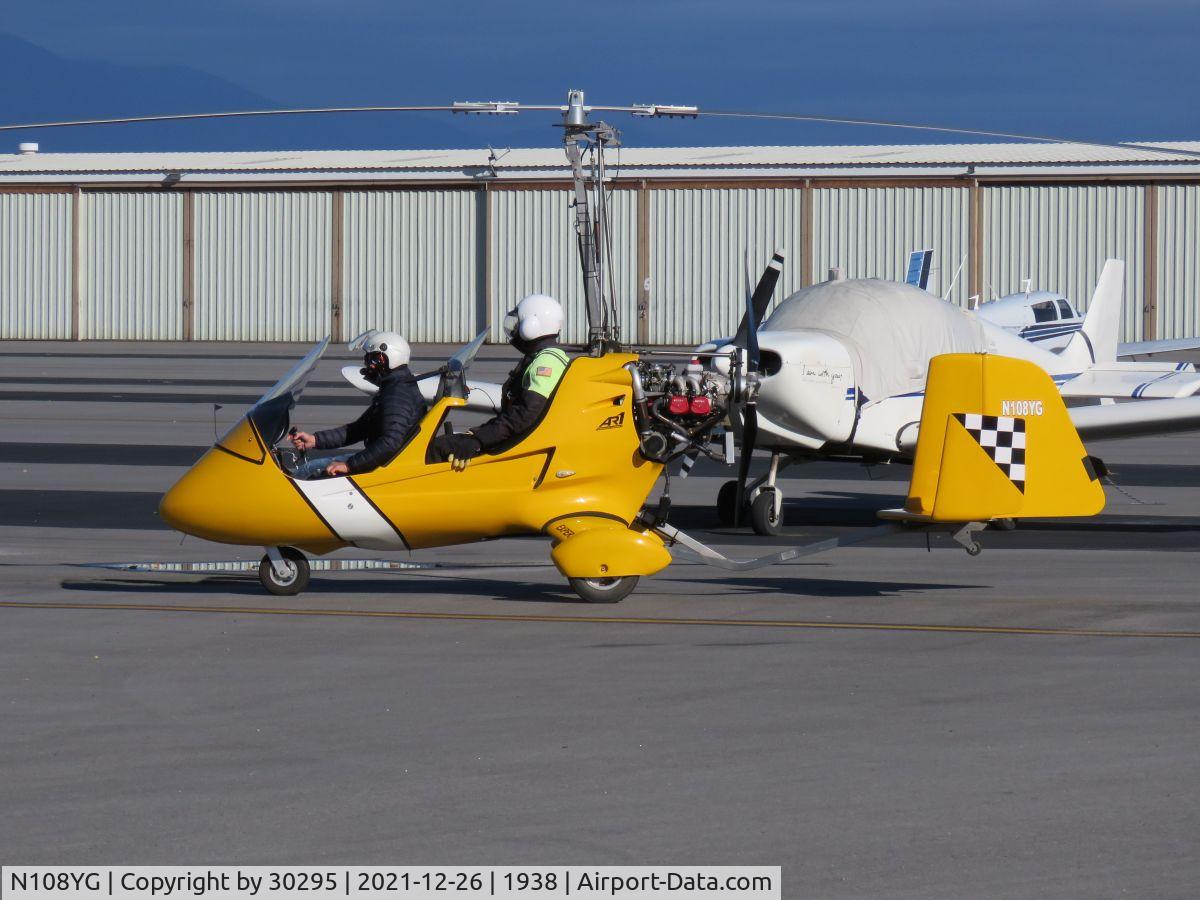 N108YG, 2018 Silverlight Aviation AR-1 American Ranger C/N 0033, Starting to taxi