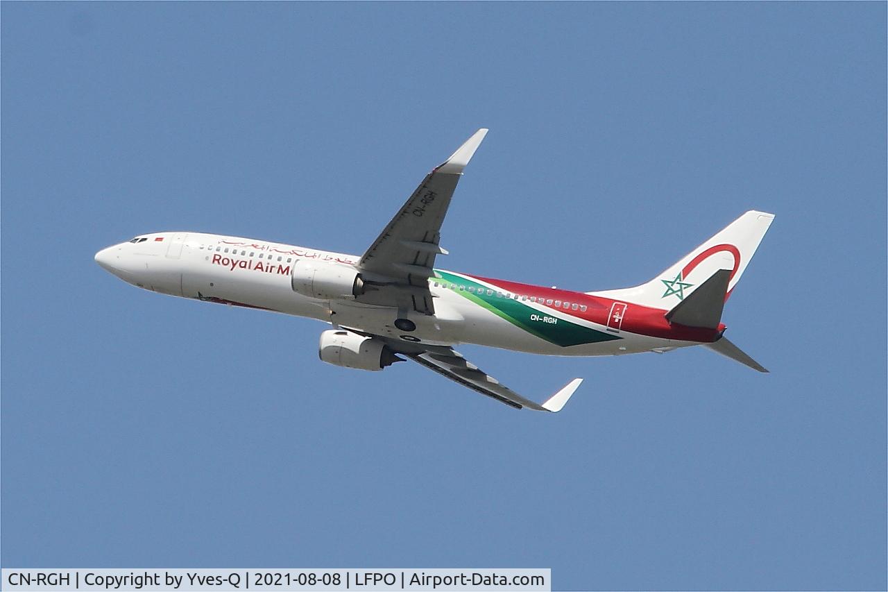CN-RGH, 2011 Boeing 737-86N C/N 36828 3850, Boeing 737-86N, Climbing from rwy 24, Paris Orly airport (LFPO-ORY)