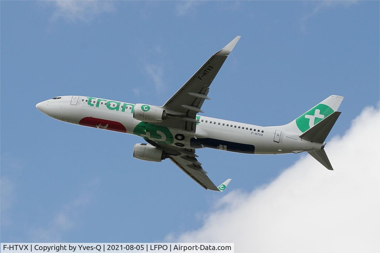 F-HTVX, 2013 Boeing 737-8JP C/N 39020, Boeing 737-8JP, Climbing from rwy 24, Paris-Orly Airport (LFPO-ORY)