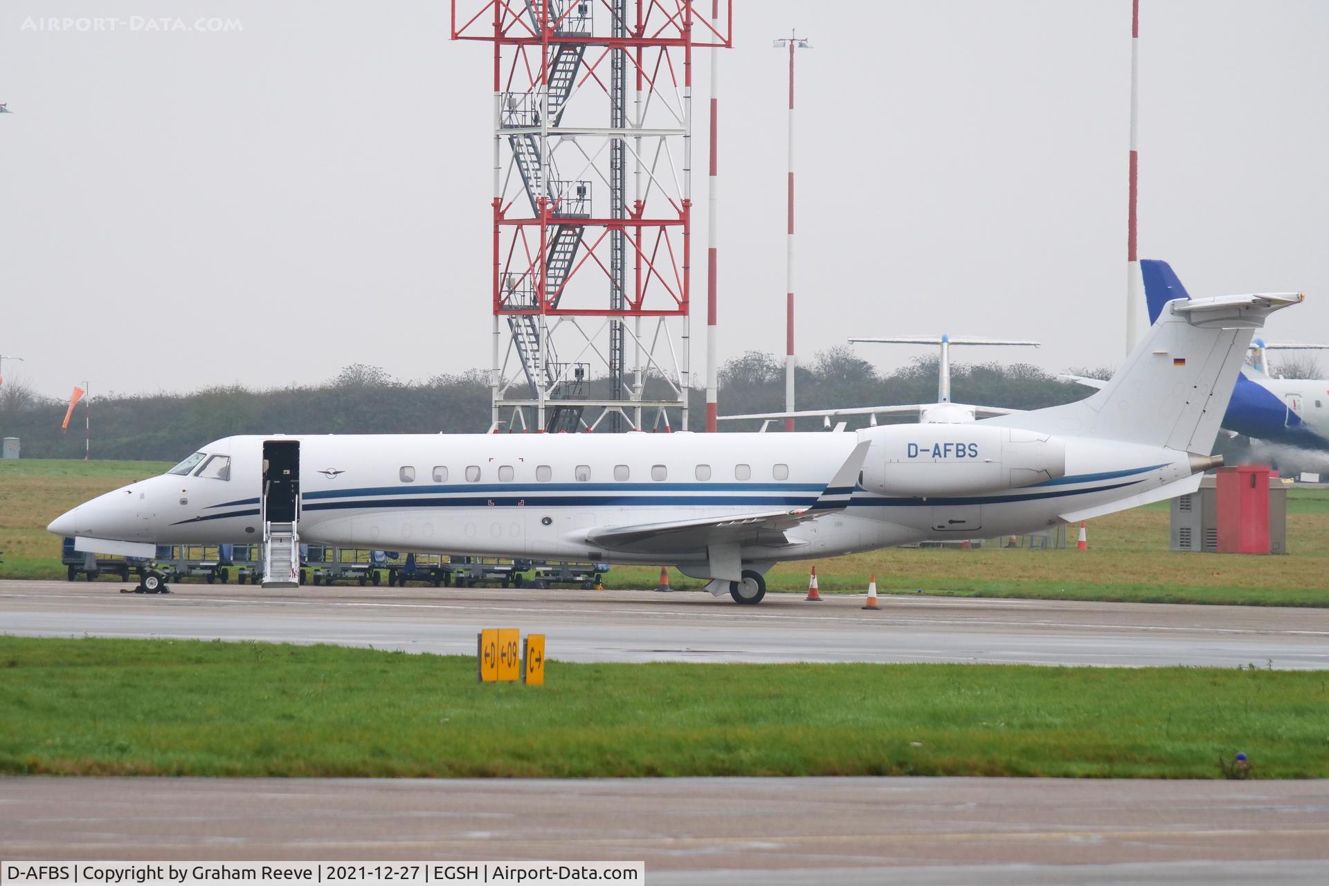 D-AFBS, 2015 Embraer EMB-135BJ Legacy 650 C/N 14501214, Parked at Norwich.