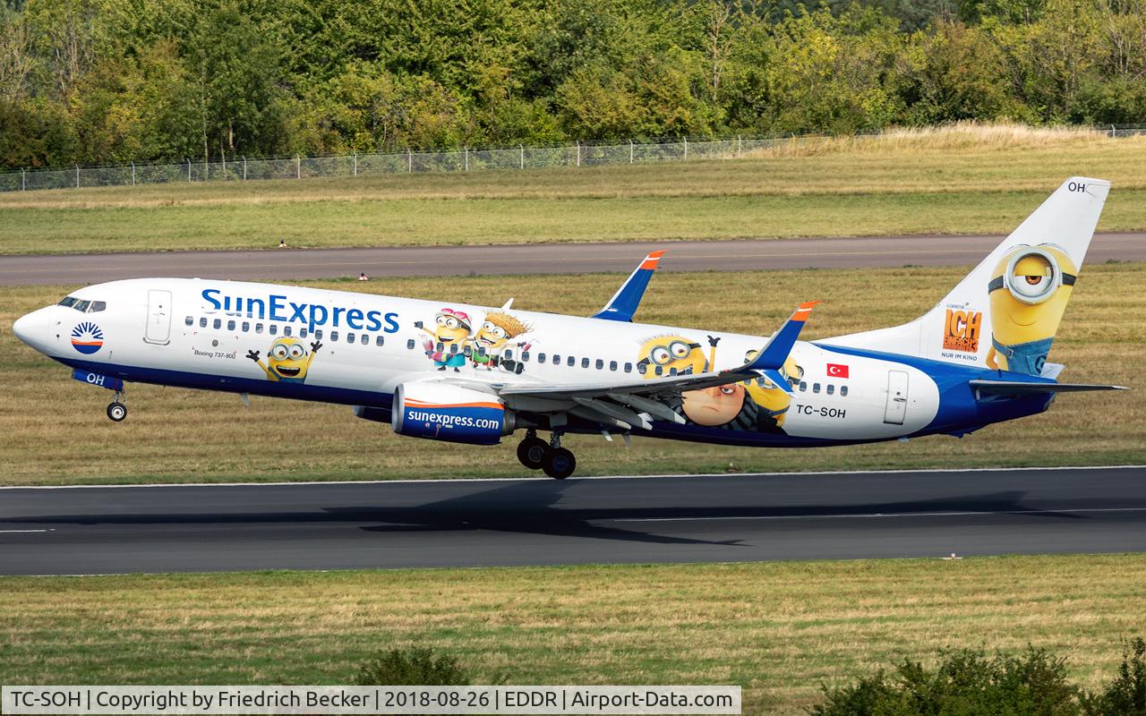 TC-SOH, 2017 Boeing 737-8HC C/N 61193, departure via RW27