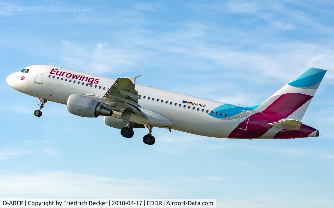 D-ABFP, 2011 Airbus A320-214 C/N 4606, departure via RW27