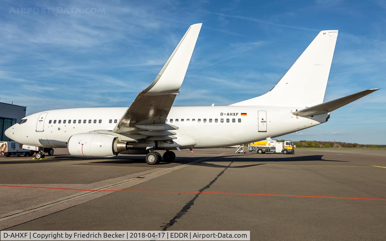 D-AHXF, 2007 Boeing 737-7K5 C/N 35136, all white