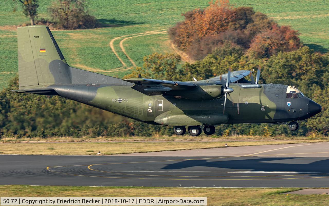 50 72, Transall C-160D C/N D109, short final