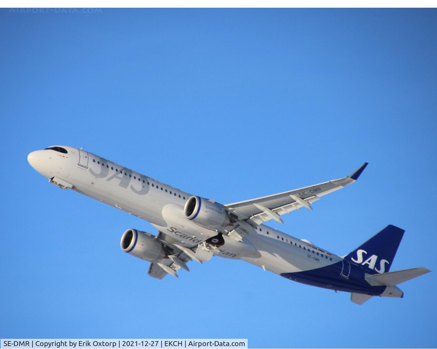 SE-DMR, 2021 Airbus A321-253NX C/N 10408, SE-DMR taking off rw 22R