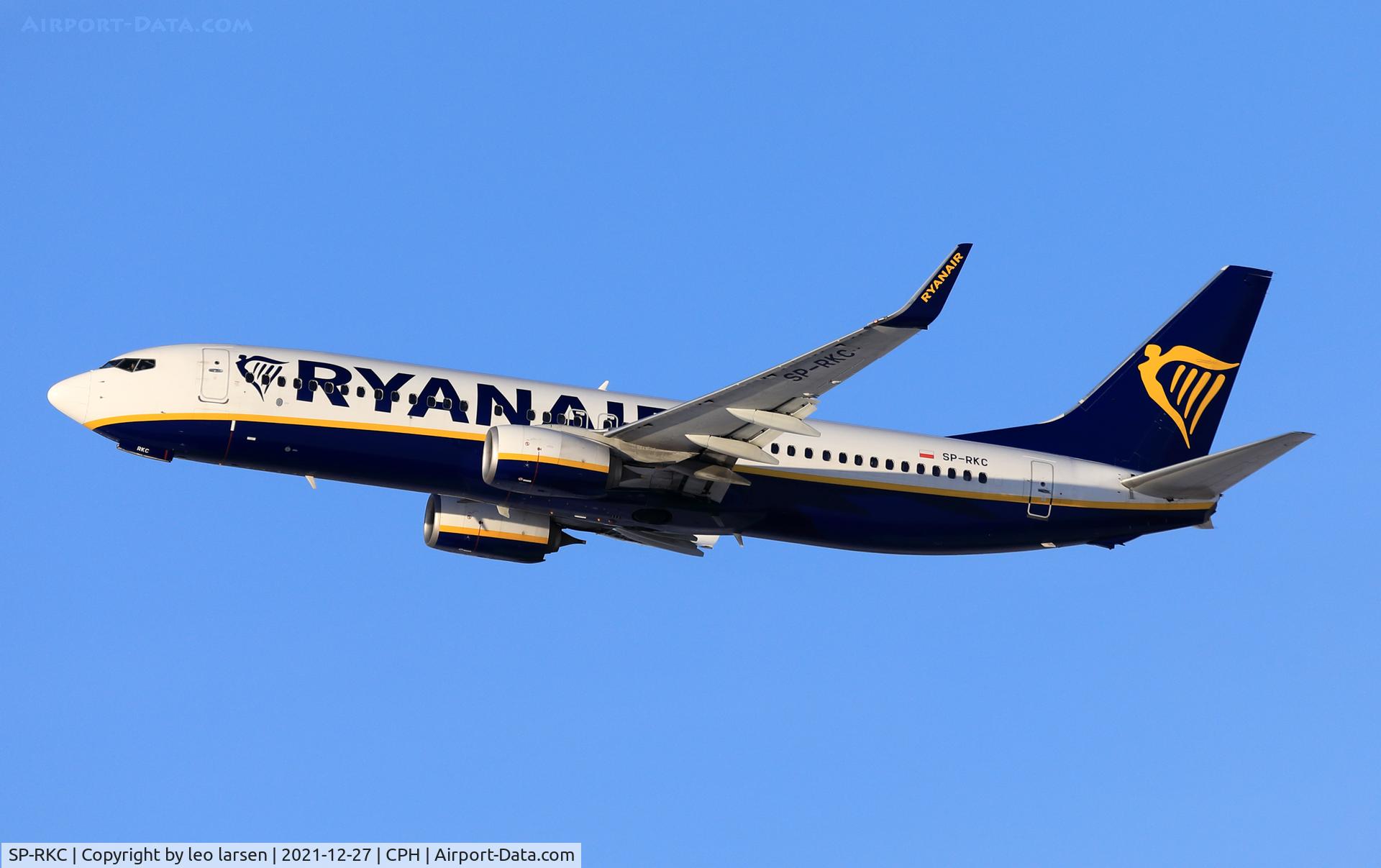 SP-RKC, 2016 Boeing 737-8AS C/N 44738, Copenhagen 27.12.2021
