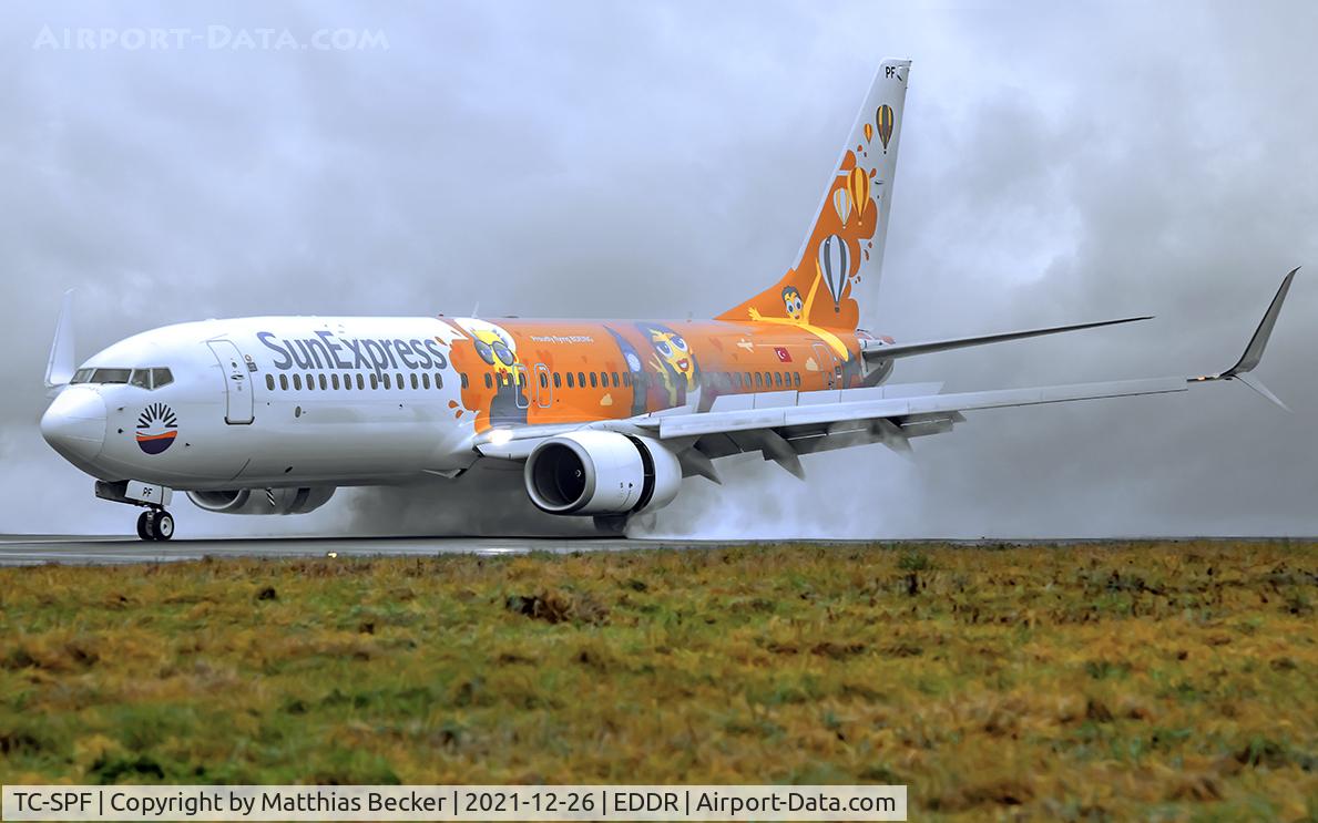 TC-SPF, 2011 Boeing 737-8K5 C/N 39093, TC-SPF