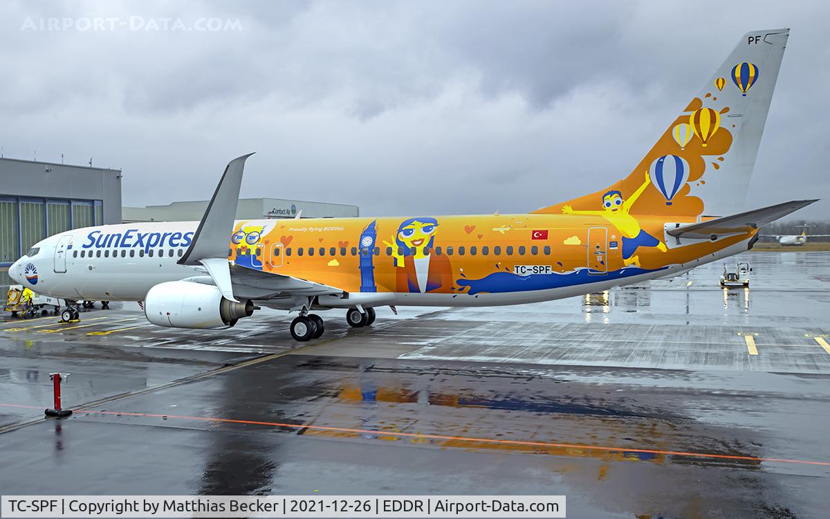 TC-SPF, 2011 Boeing 737-8K5 C/N 39093, TC-SPF