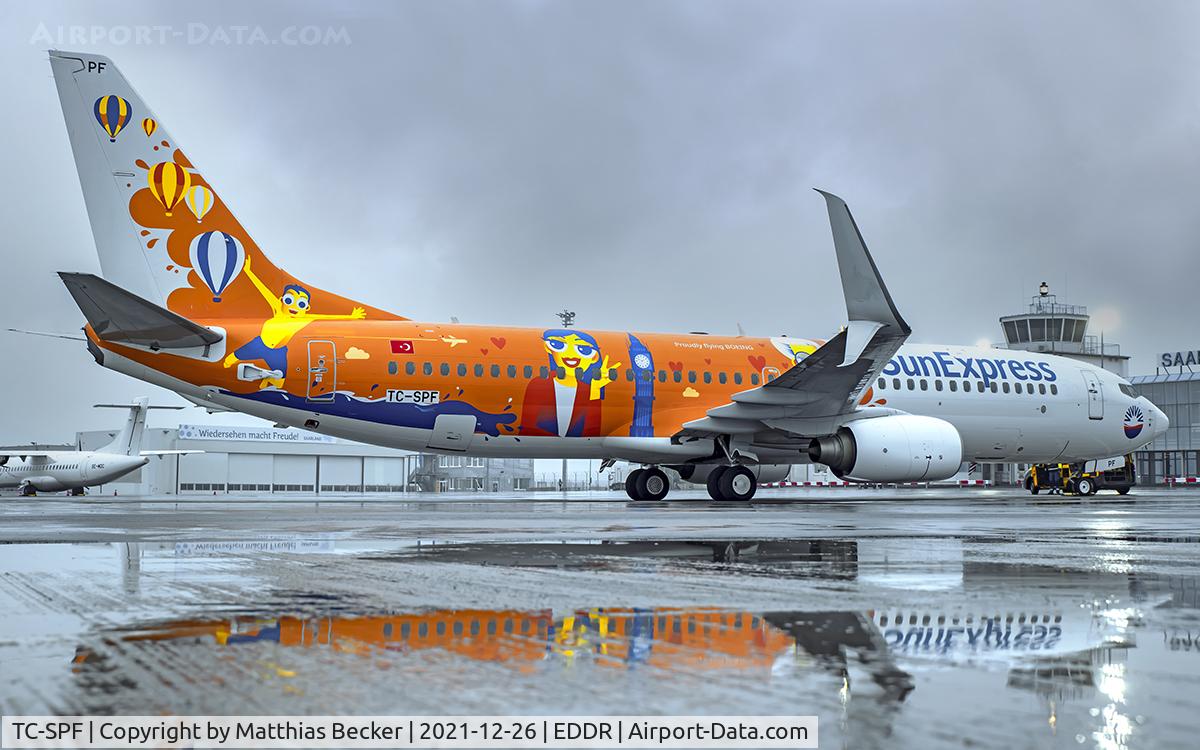 TC-SPF, 2011 Boeing 737-8K5 C/N 39093, TC-SPF