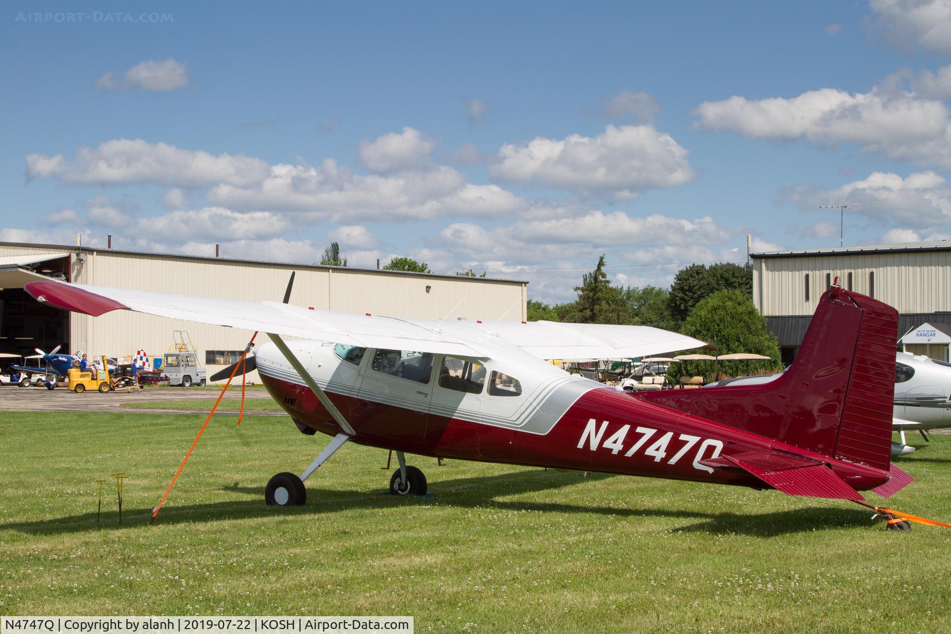 N4747Q, 1967 Cessna A185E Skywagon 185 C/N 185-1201, At AirVenture 2019