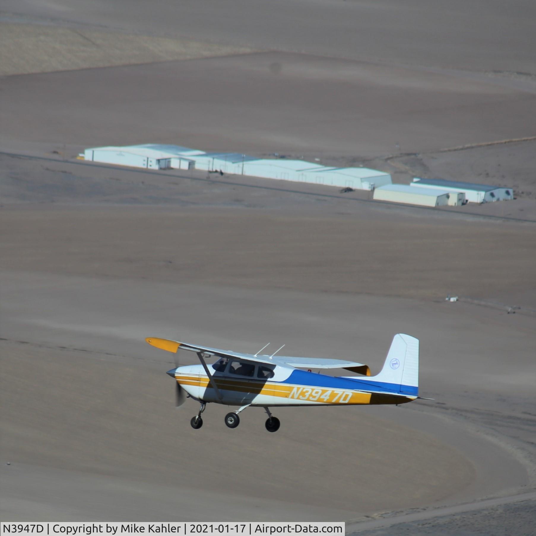 N3947D, 1957 Cessna 182A Skylane C/N 34647, Pueblo to Del Norte.