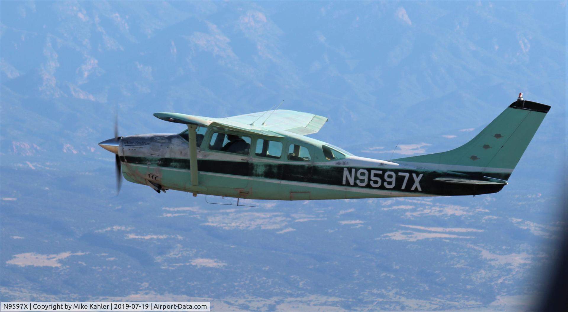 N9597X, 1962 Cessna 210B C/N 21057897, Pueblo to Salida