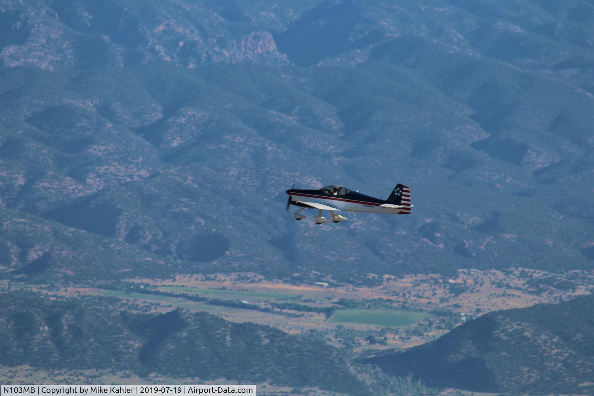 N103MB, 2005 Vans RV-6A C/N 25248, on the way to salida.