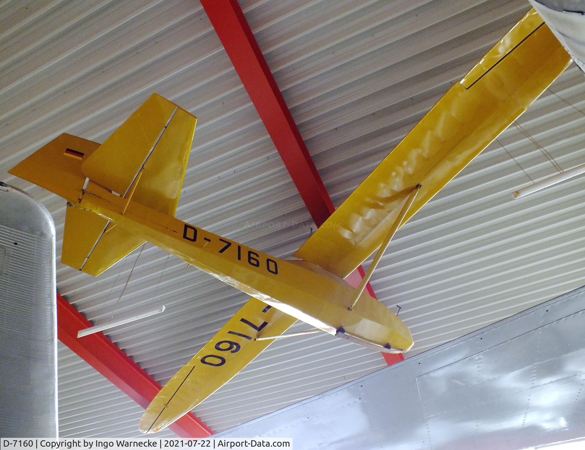 D-7160, Schneider DFS 108-49 Grunau Baby IIB C/N 030-195, Schneider DFS 108-49 Grunau Baby IIb at the Flugausstellung P. Junior, Hermeskeil