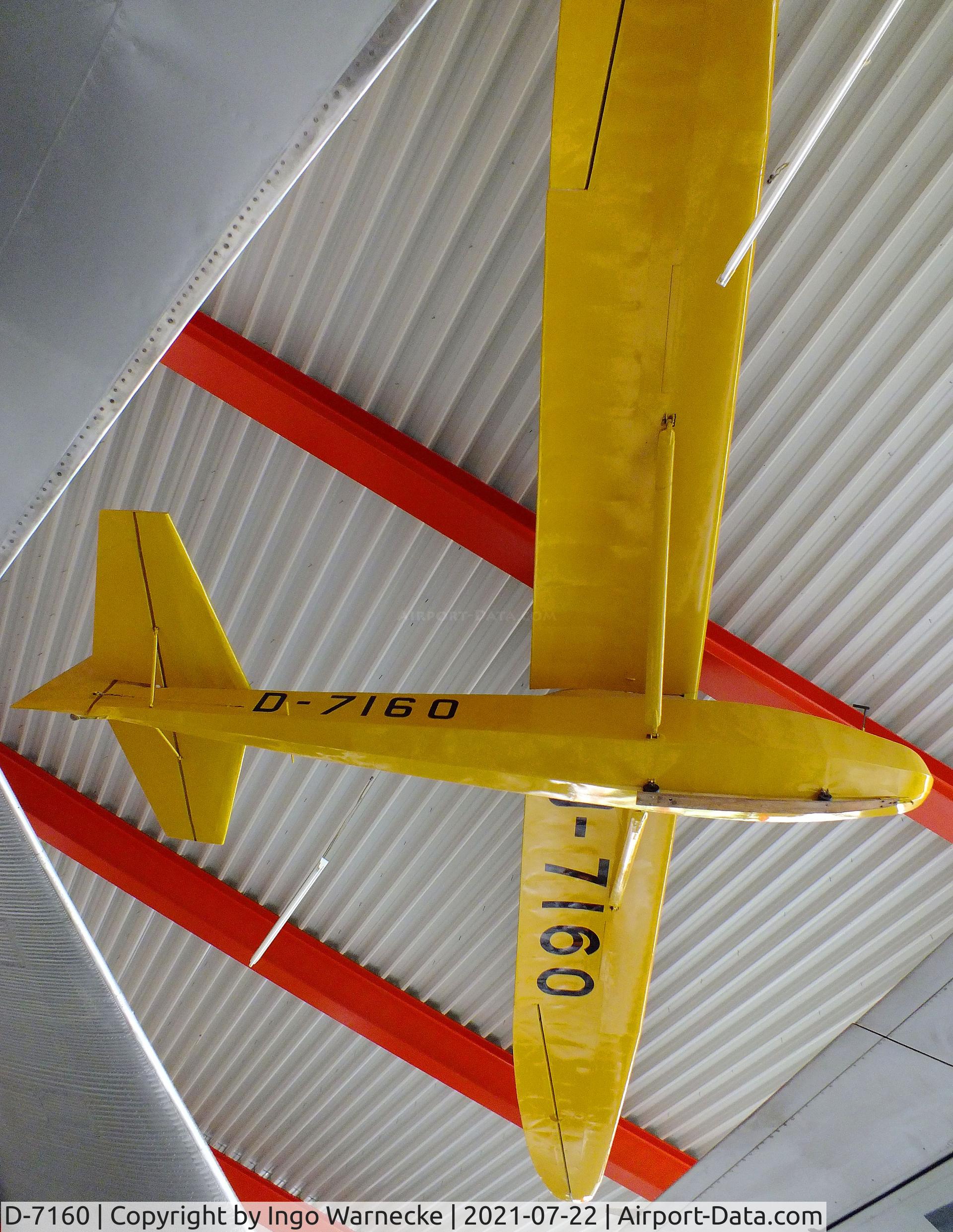 D-7160, Schneider DFS 108-49 Grunau Baby IIB C/N 030-195, Schneider DFS 108-49 Grunau Baby IIb at the Flugausstellung P. Junior, Hermeskeil