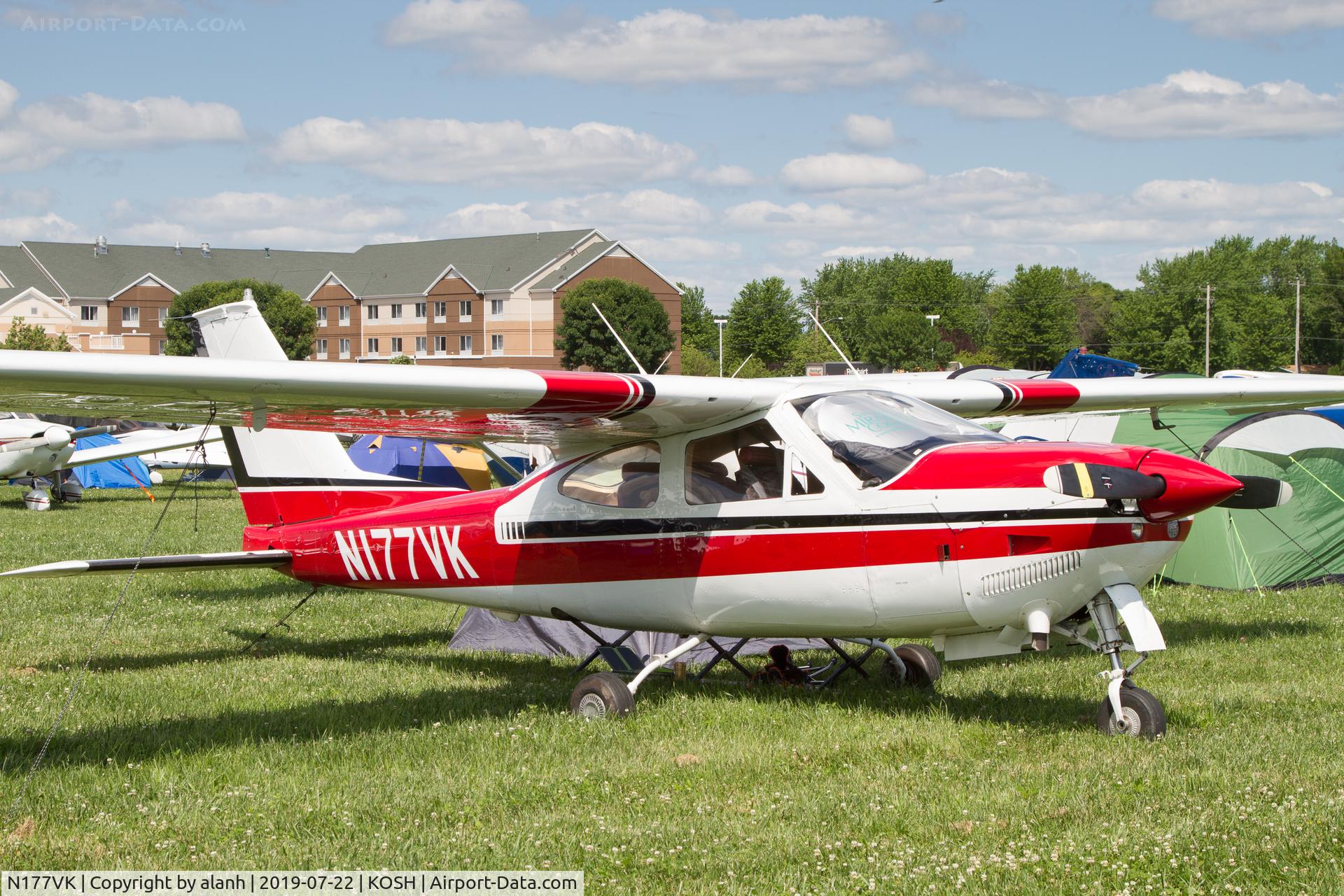 N177VK, 1976 Cessna 177RG Cardinal C/N 177RG1066, At AirVenture 2019