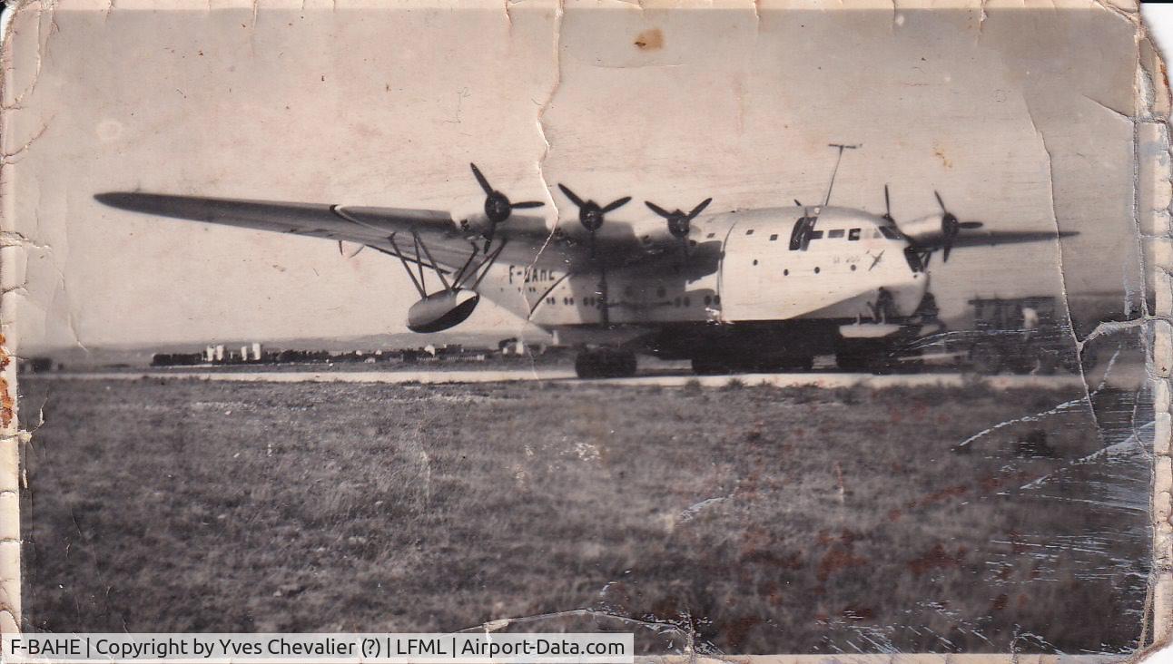 F-BAHE, 1942 SNCASE SE.200 Amphitrite C/N 1, Built in France in march 1939 and destroyed in Germany in 1944 at Bodensee.