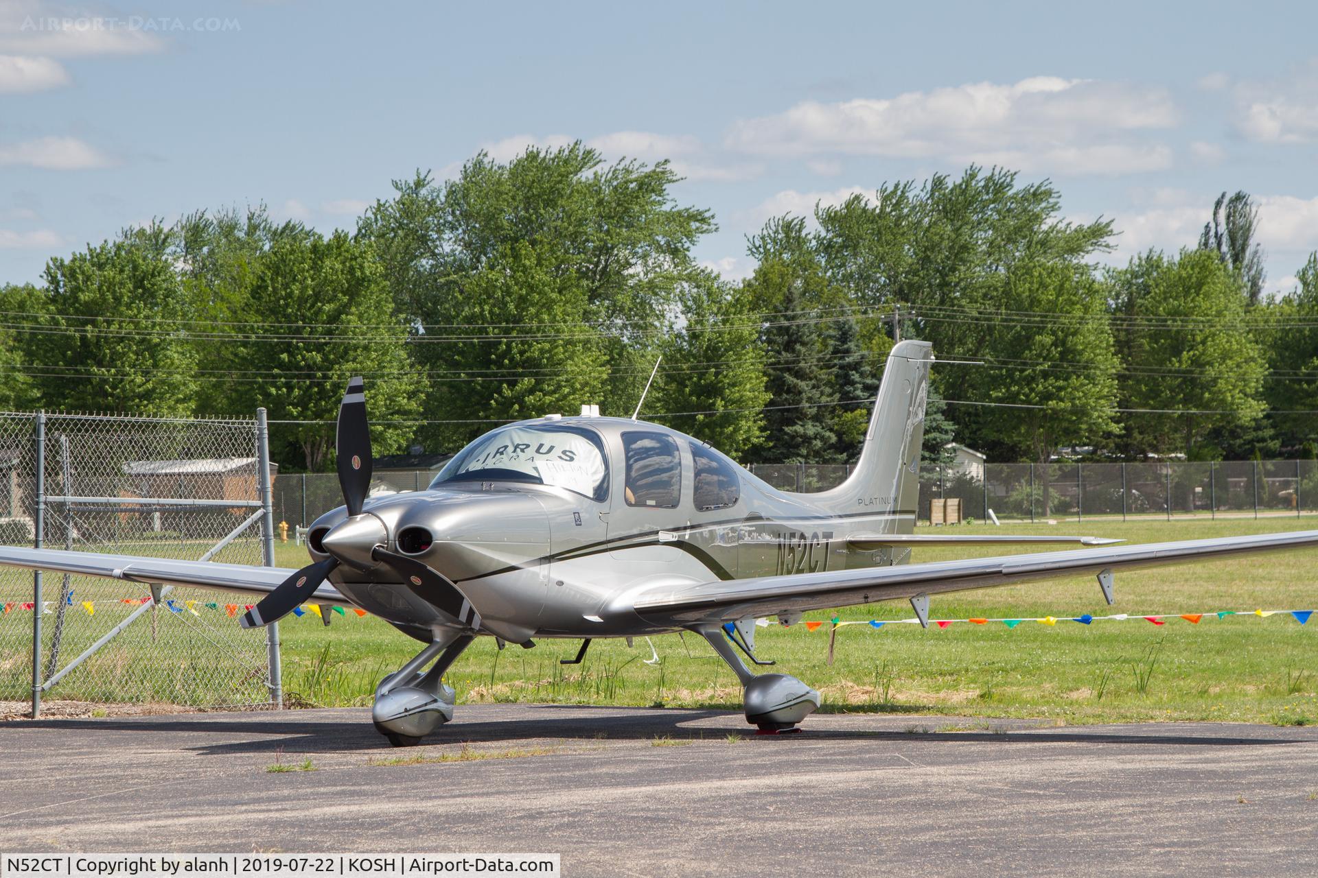 N52CT, 2017 Cirrus SR22T C/N 1555, At AirVenture 2019