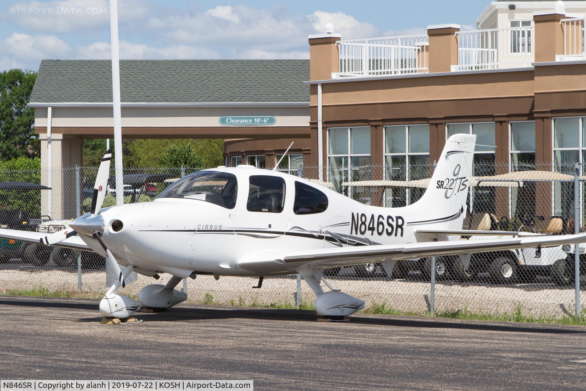 N846SR, 2007 Cirrus SR22 C/N 2395, At AirVenture 2019