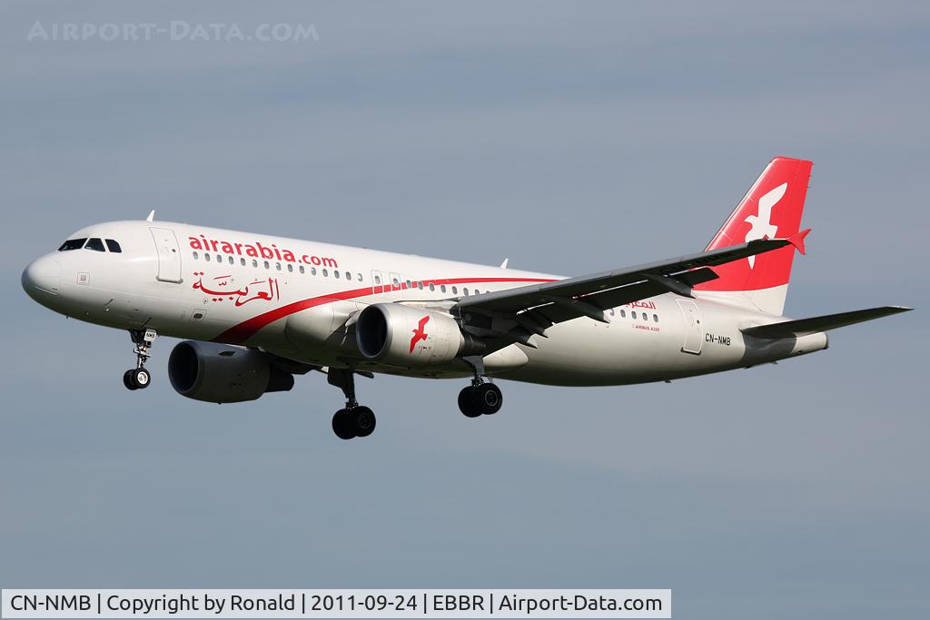CN-NMB, 2009 Airbus A320-214 C/N 3833, at bru