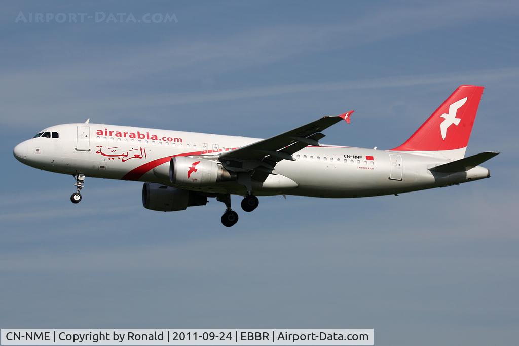 CN-NME, 2004 Airbus A320-214 C/N 2166, at bru