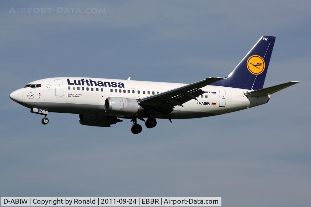 D-ABIW, 1991 Boeing 737-530 C/N 24945, at bru