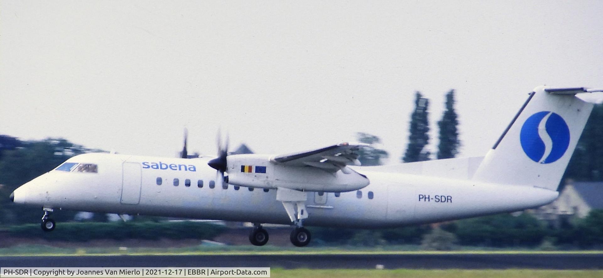 PH-SDR, 1991 De Havilland Canada DHC-8-311 Dash 8 C/N 283, Slide scan