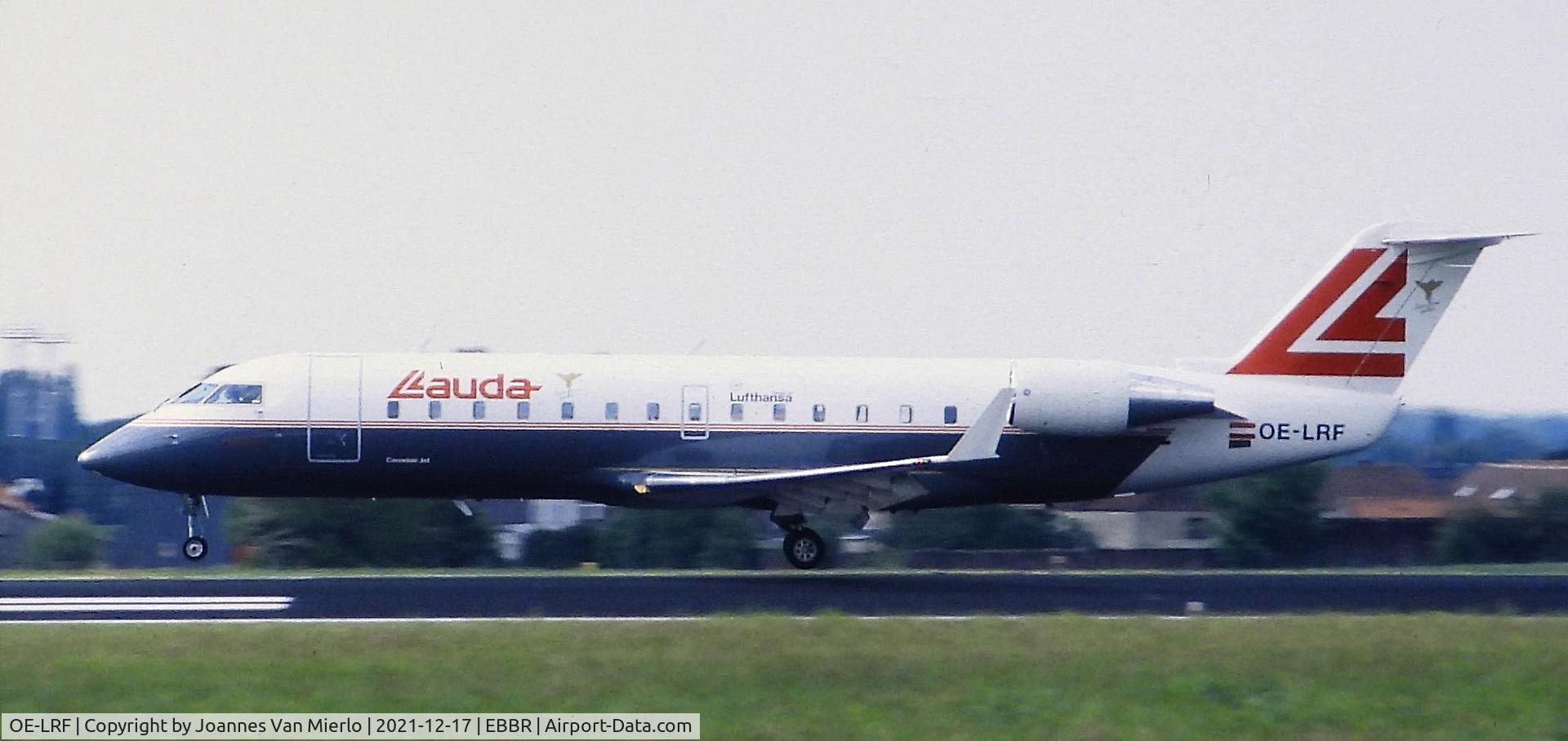 OE-LRF, 1995 Canadair CRJ-100LR (CL-600-2B19) C/N 7061, Slide scan