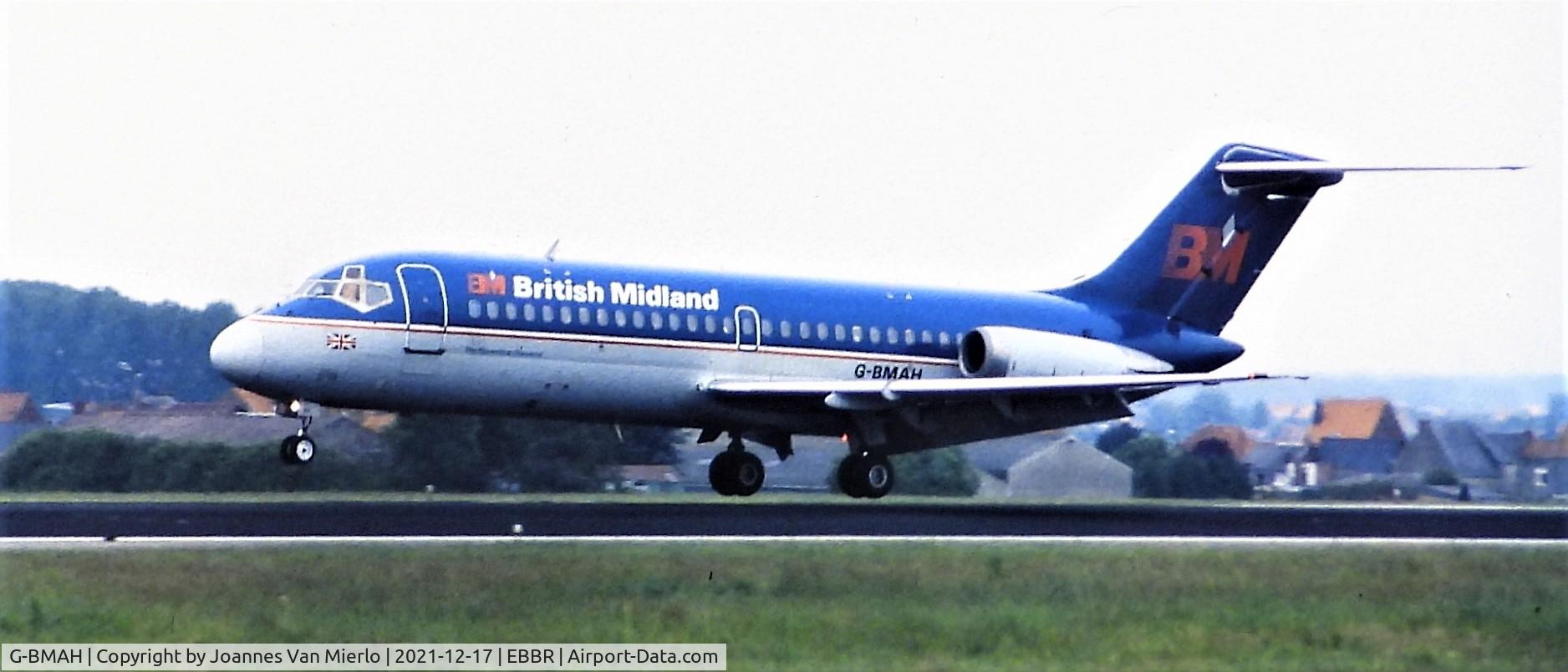 G-BMAH, 1965 Douglas DC-9-14 C/N 45712, Slide scan