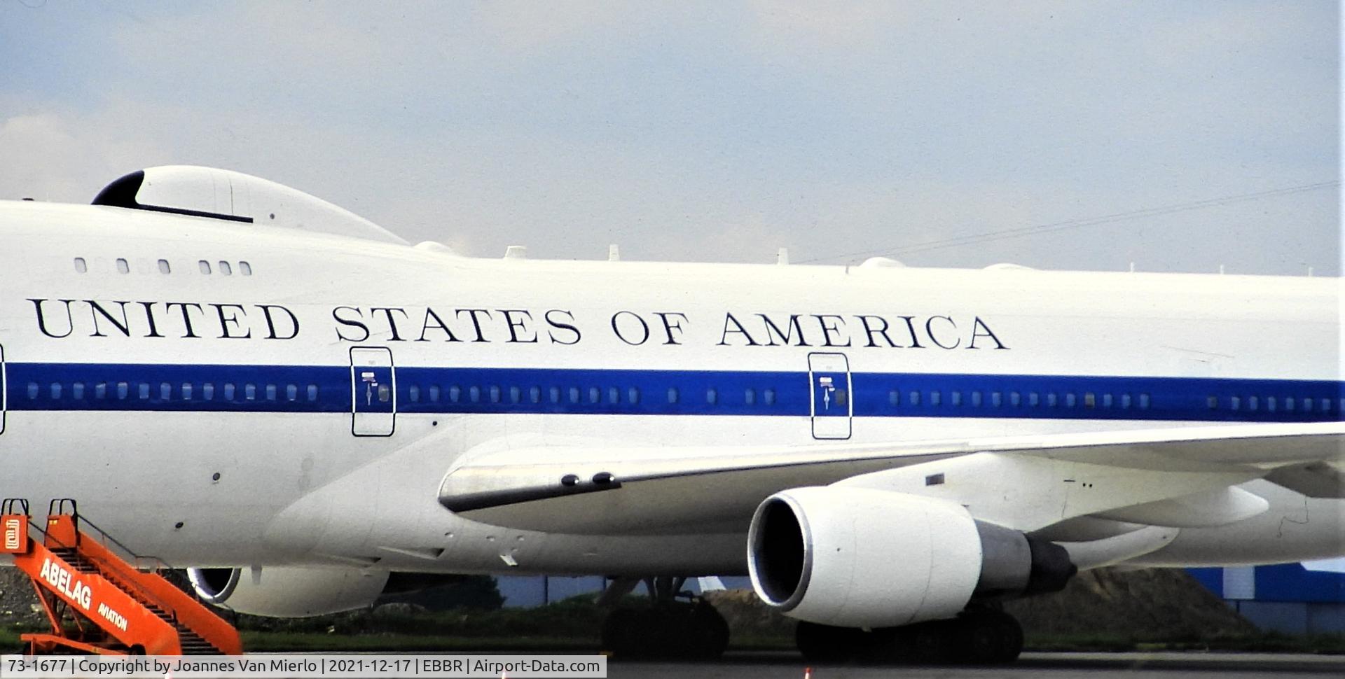 73-1677, 1973 Boeing E-4B C/N 20683, Slide scan