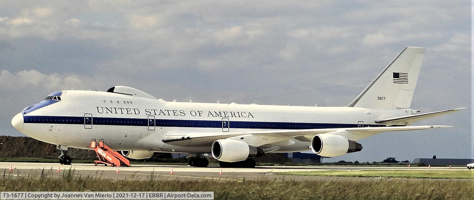 73-1677, 1973 Boeing E-4B C/N 20683, Slide scan