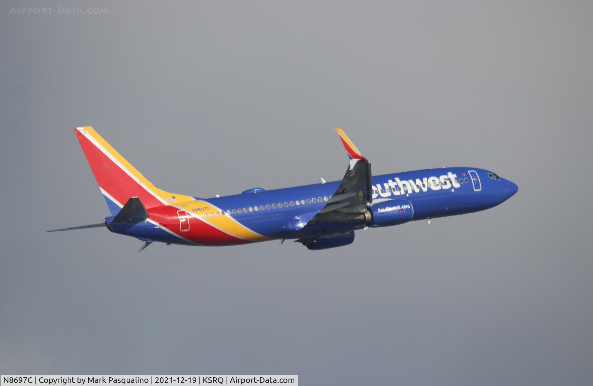 N8697C, 2016 Boeing 737-8H4 C/N 36728, Boeing 737-8H4