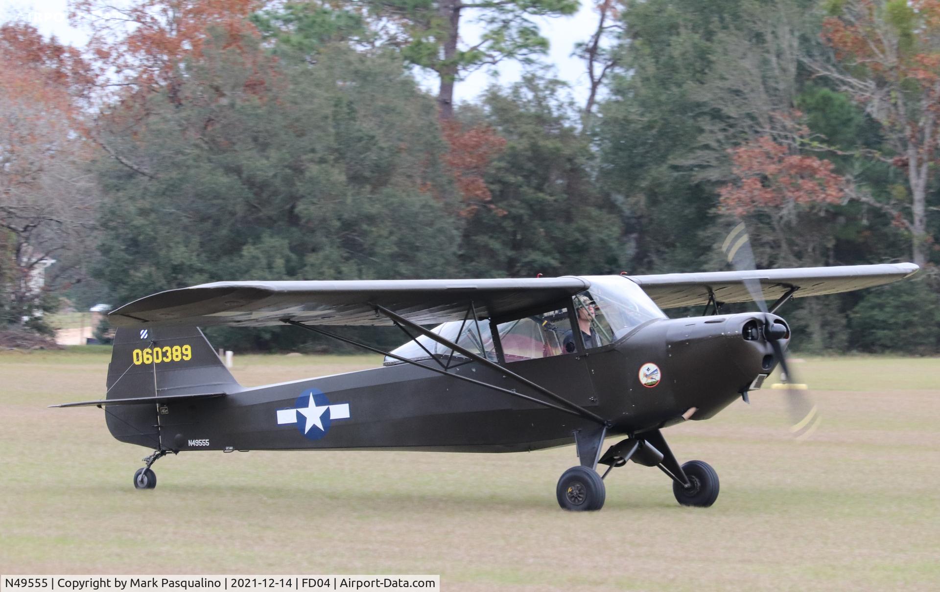 N49555, 1943 Taylorcraft L-2M C/N L5667, Taylorcraft L-2M