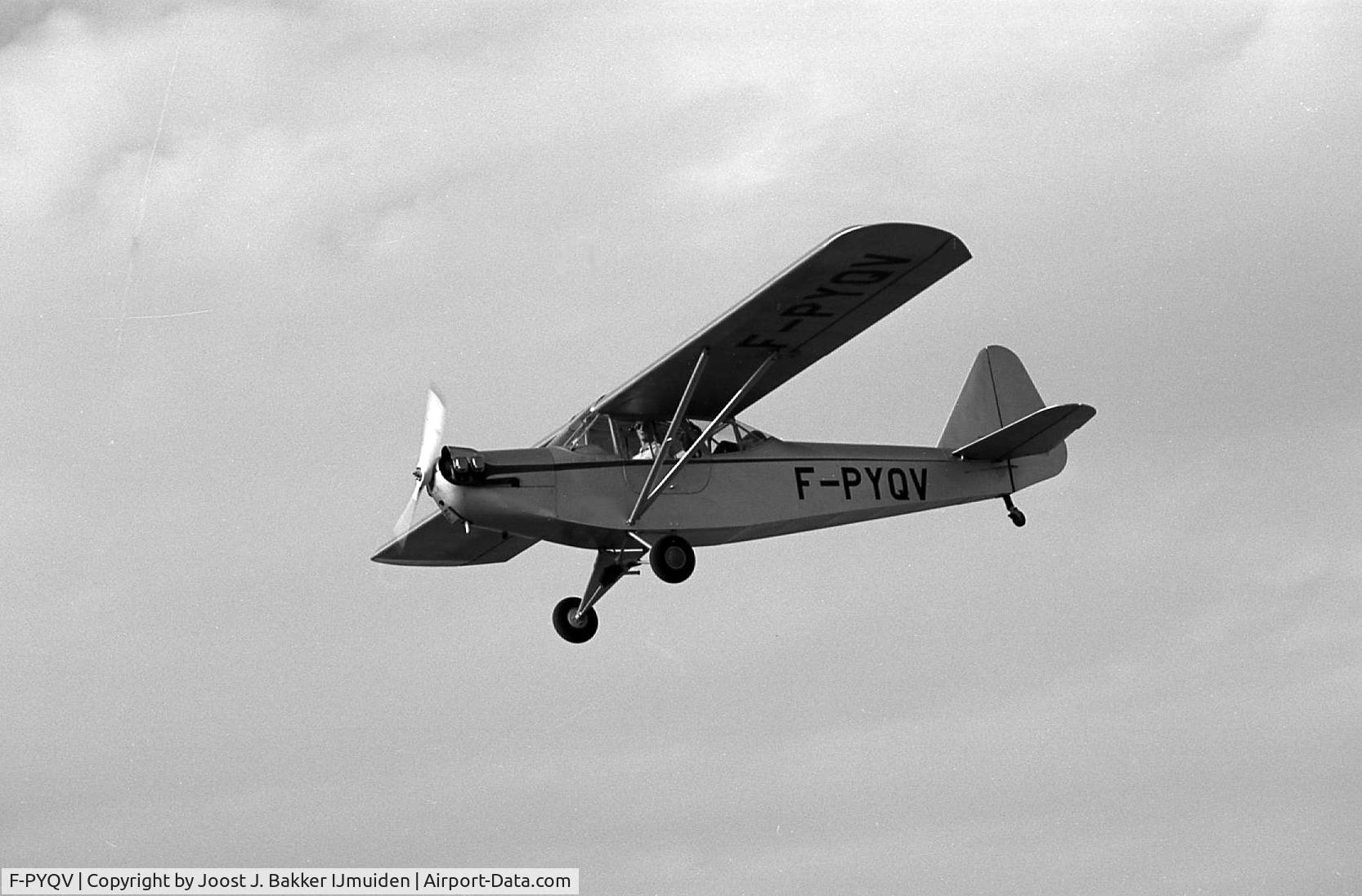 F-PYQV, Brochet MB-72 C/N 9, Brienne le Chateau airfield  RSA Rally  1984