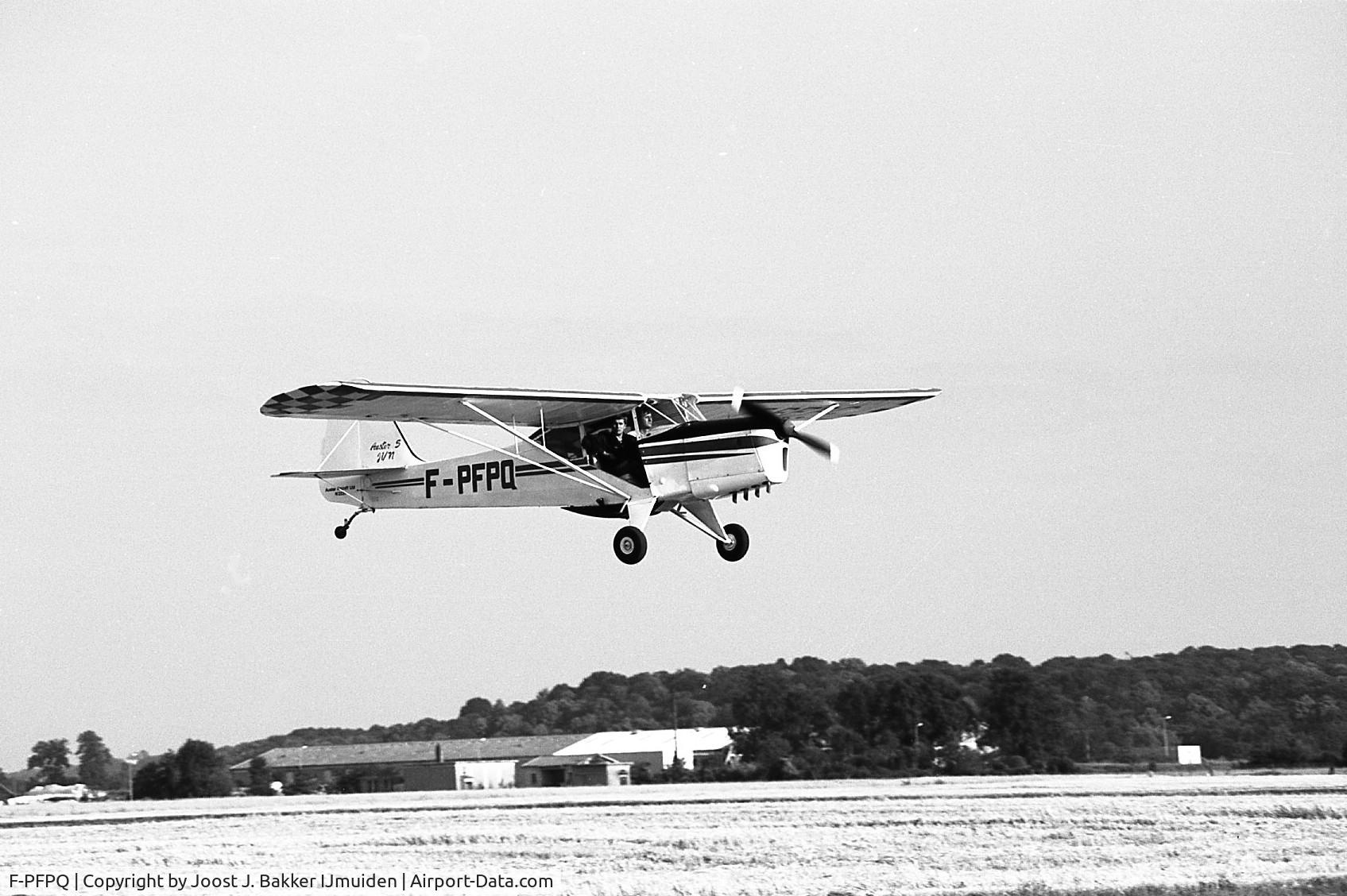F-PFPQ, Auster V-JIN C/N 2231, Brienne le Chateau airfield  RSA Rally  1984