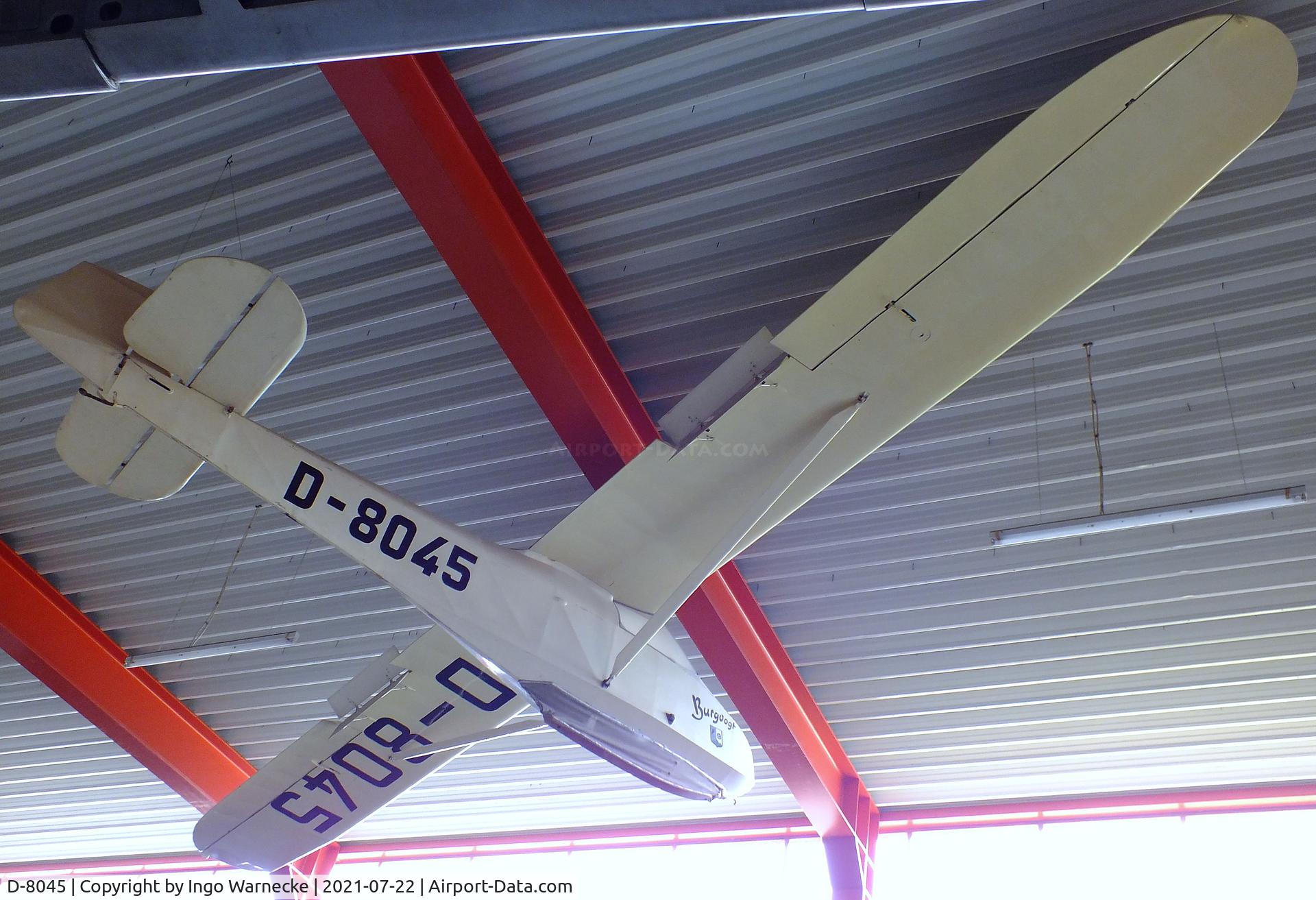 D-8045, Hutter H-17B C/N Not found D-8045, Hütter H-17B at the Flugausstellung P. Junior, Hermeskeil
