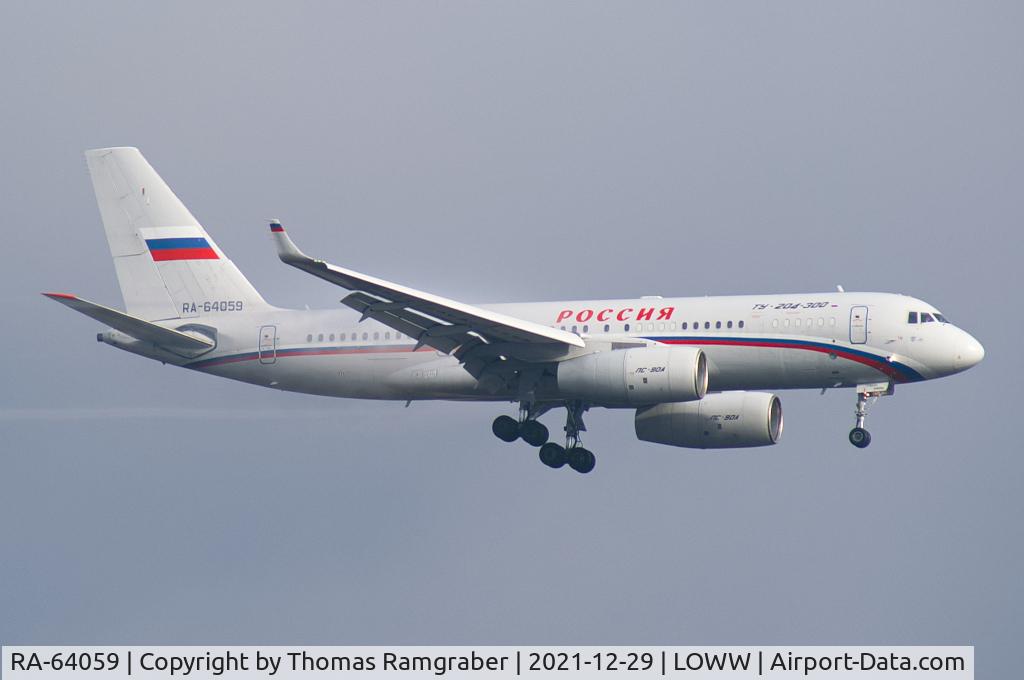 RA-64059, 2012 Tupolev Tu-204-300 C/N 64059, Russia - Government Tupolev Tu-204-300