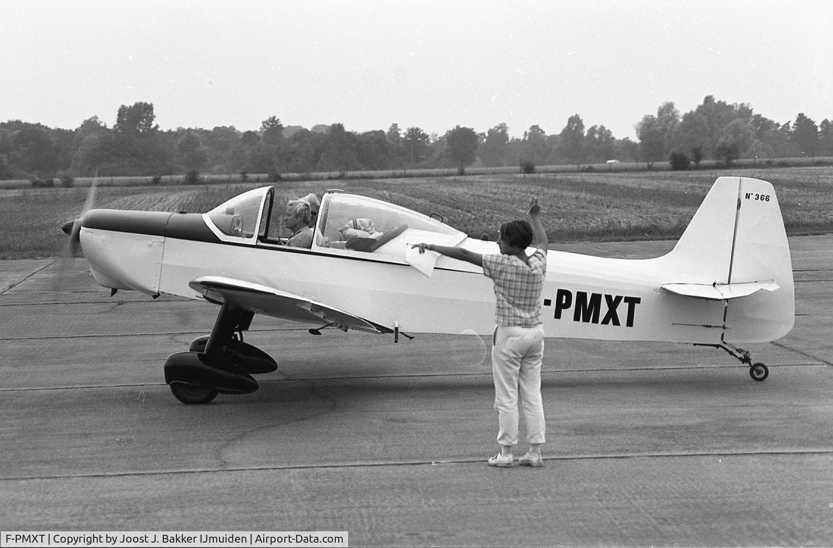 F-PMXT, Piel CP-301 Emeraude C/N 366, Brienne le Chateau airfield  RSA Rally  1984