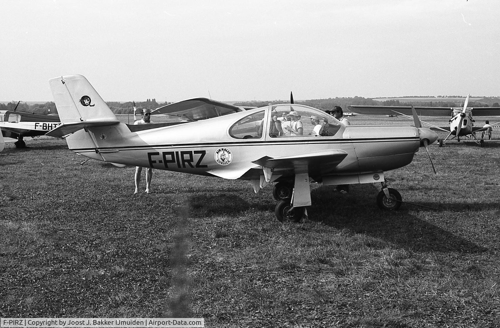 F-PIRZ, SRCM 153 Joigny, c/n 01, Brienne le Chateau airfield  RSA Rally  1984
