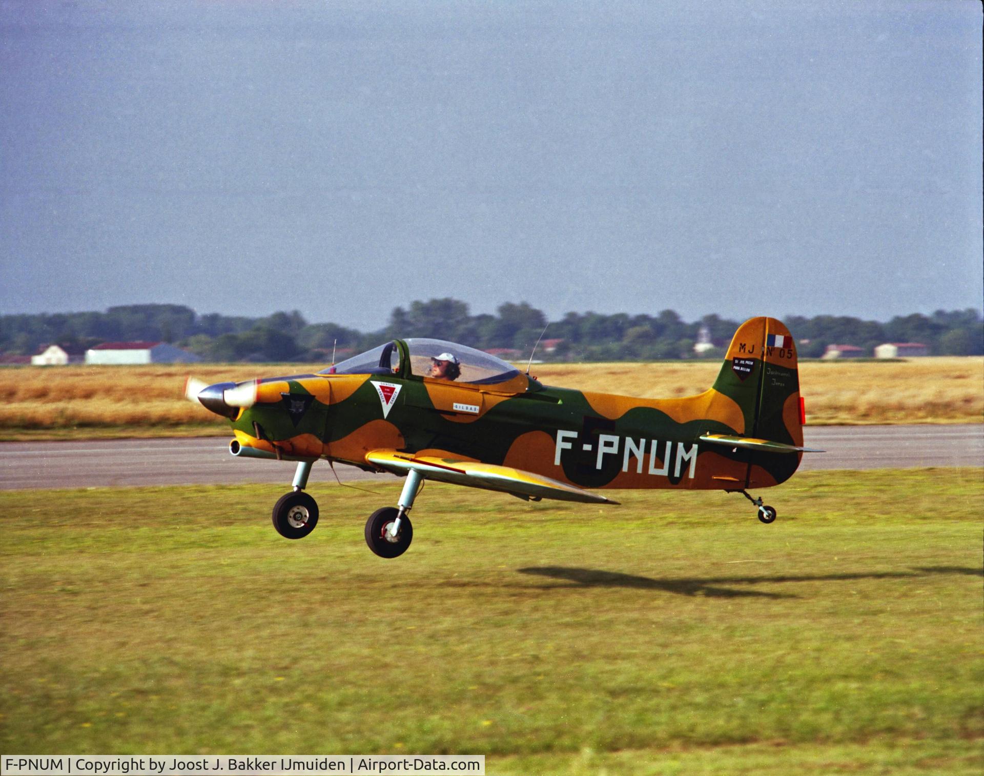 F-PNUM, Jurca MJ-2A Tempete C/N 05, Brienne le Chateau airfield  RSA Rally  1983