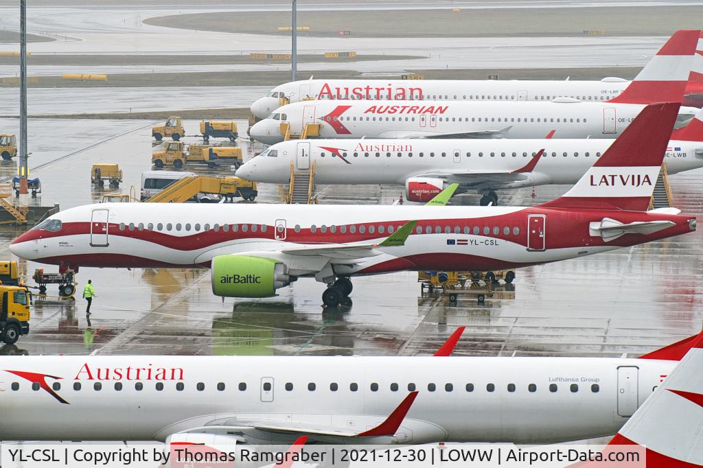 YL-CSL, 2018 Airbus A220-300 C/N 55041, Air Baltic Airbus A220-300 