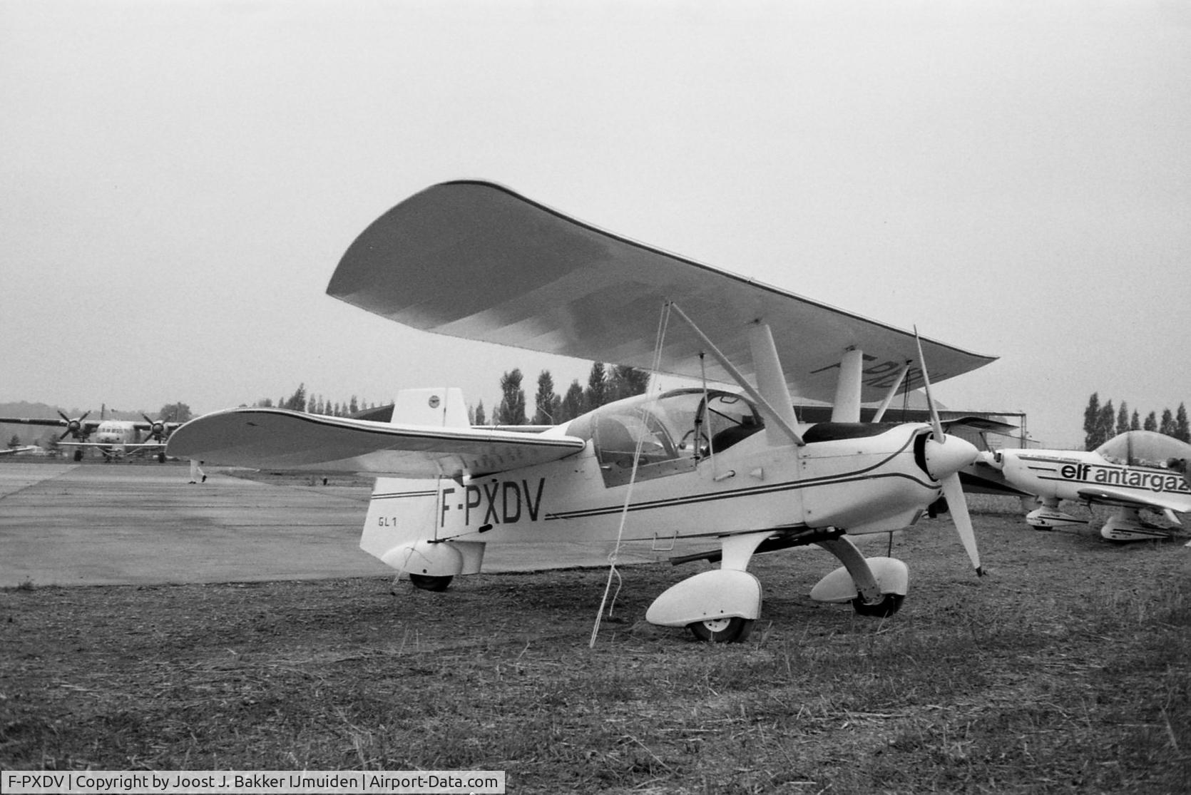 F-PXDV, Constructeur Amateur LANDRAY GL 1 C/N 01, Brienne le Chateau airfield RSA Rally 1982
