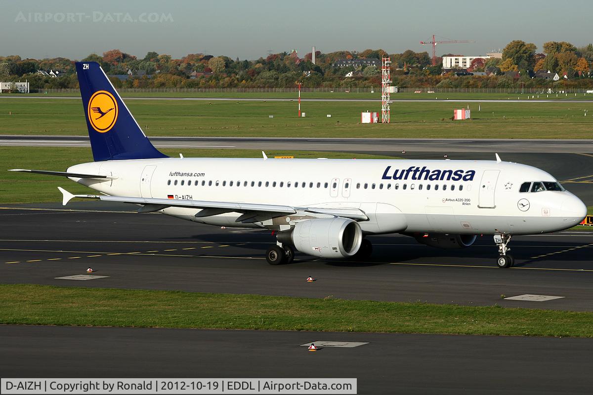 D-AIZH, 2010 Airbus A320-214 C/N 4363, at dus