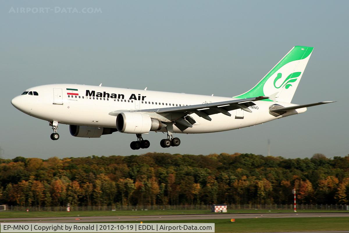 EP-MNO, 1991 Airbus A310-308 C/N 595, at dus