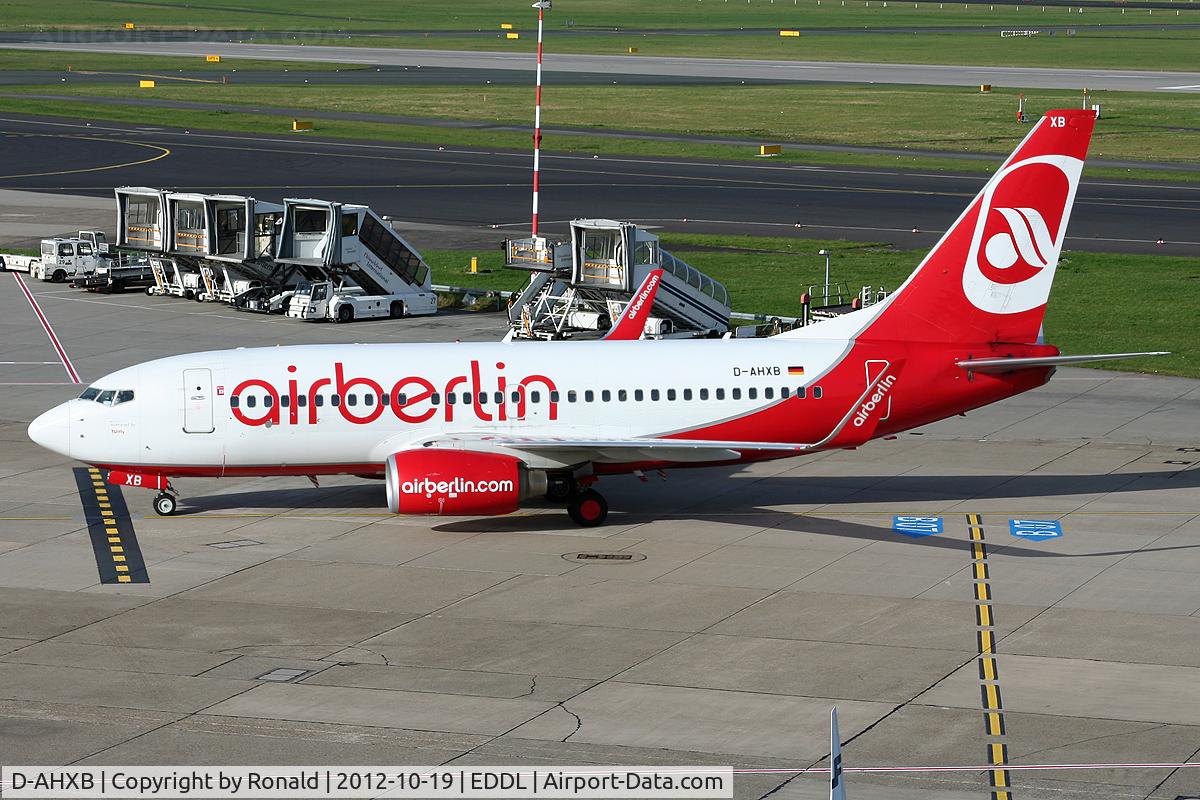 D-AHXB, 2007 Boeing 737-7K5 C/N 30717/2228, at dus