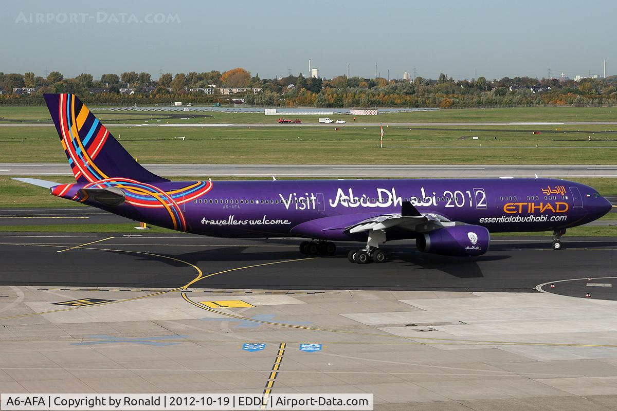 A6-AFA, 2009 Airbus A330-343X C/N 1071, at dus